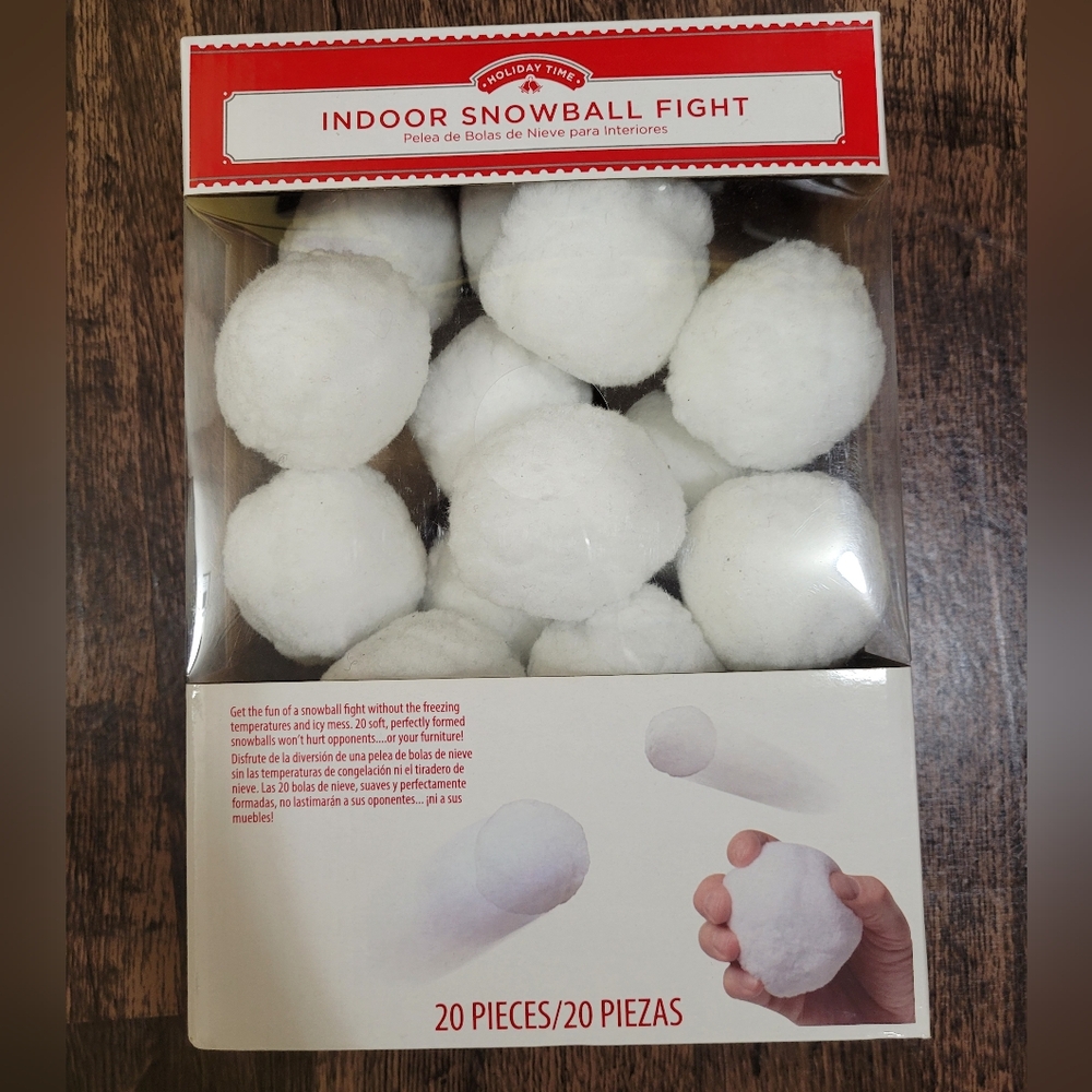 Soft Indoor Snowballs